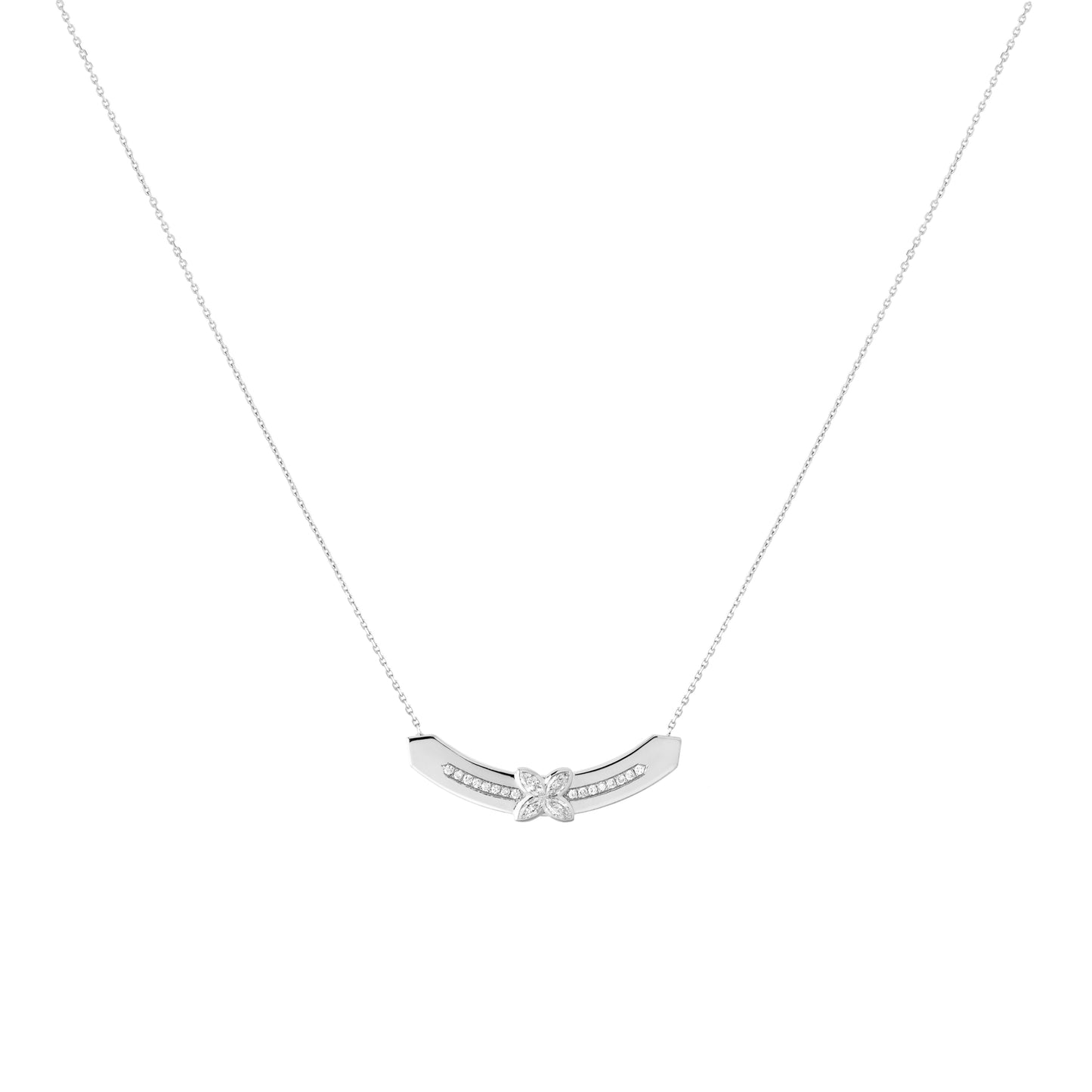 Grand Bloom Necklace - Diamonds